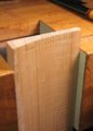 Pins for Dovetails Drawn